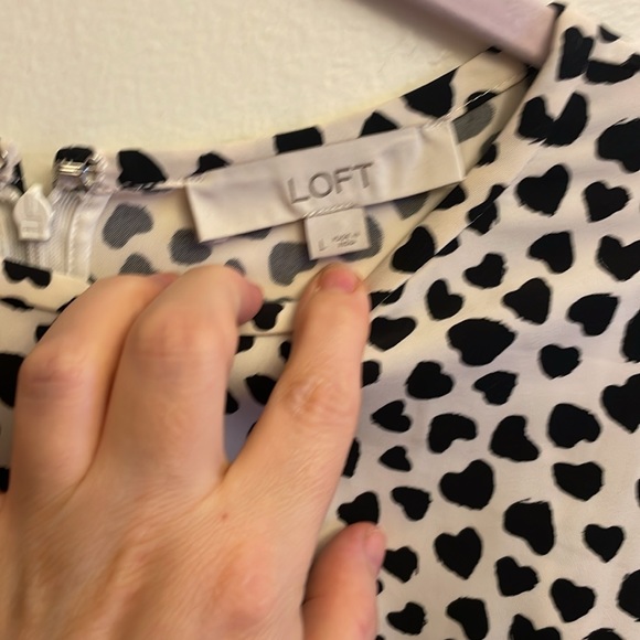 LOFT DALMATIAN PRINT DRESS - Picture 6 of 6